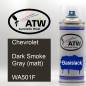 Preview: Chevrolet, Dark Smoke Gray (matt), WA501F: 400ml Sprühdose, von ATW Autoteile West.